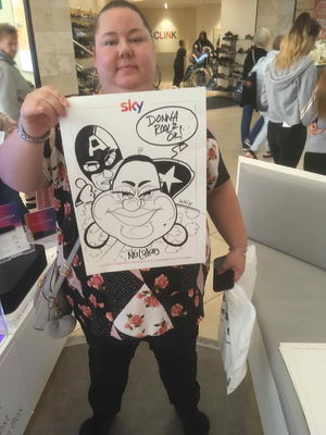 Event Neil Thomson Caricaturist Scotland