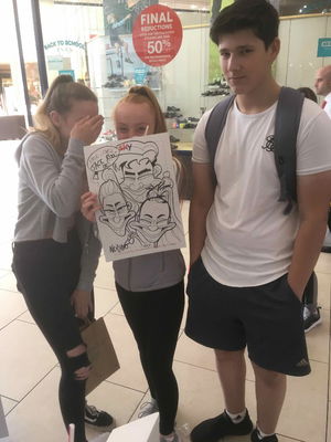 Event Neil Thomson Caricaturist Scotland