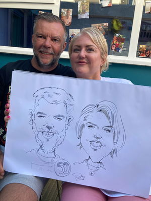Event Pauls Caricatures Caricaturist Kent