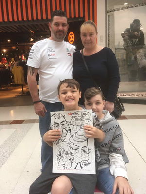 Event Neil Thomson Caricaturist Scotland