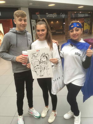 Event Neil Thomson Caricaturist Scotland