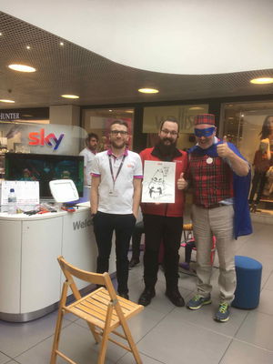 Event Neil Thomson Caricaturist Scotland