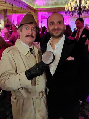 Event Inspector Clouseau (Charles Haslett) Impersonator and Lookalike Dorset