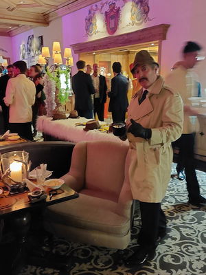 Event Inspector Clouseau (Charles Haslett) Impersonator and Lookalike Dorset