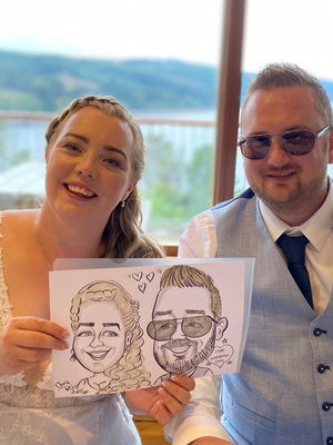 Event C R Caricatures Caricaturist Telford, Shropshire