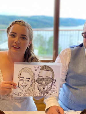 Event C R Caricatures Caricaturist Telford, Shropshire
