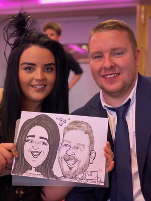 Event C R Caricatures Caricaturist Telford, Shropshire