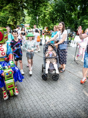 Event Lady Robot Costume Character London