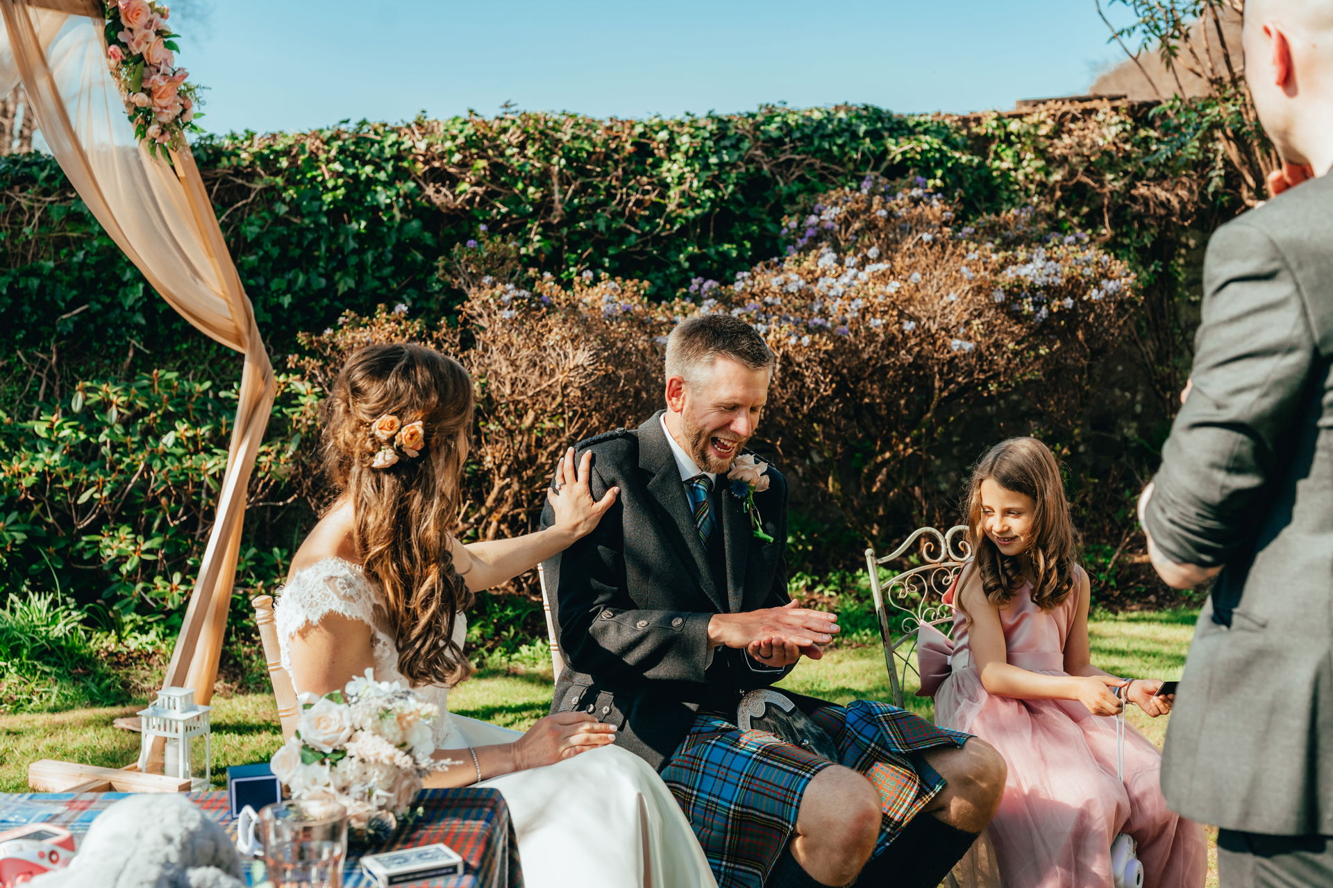 Sam Holt Magician Review Wedding Dumfriesshire