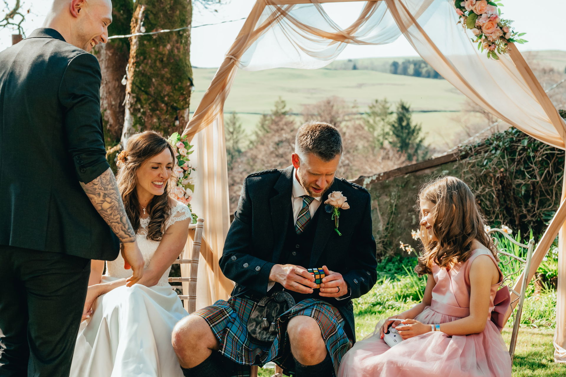 Sam Holt Magician Review Wedding Dumfriesshire