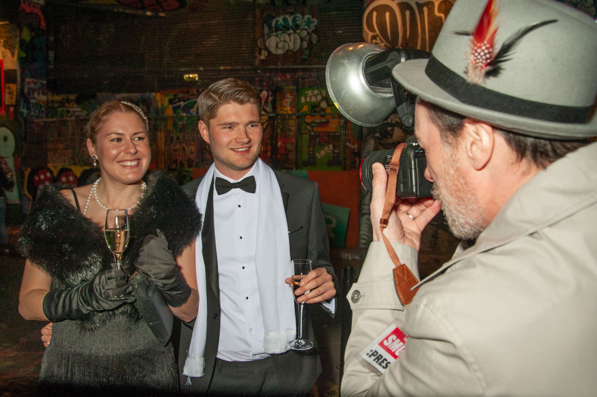 Comedy Paparazzi Street Performer Review Private Party London