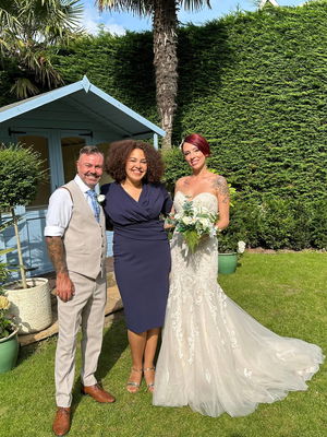 Wedding in Dorset on 30 August 2024