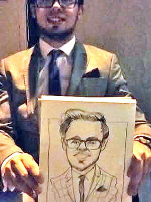 Event Chris Caricatures Caricaturist London