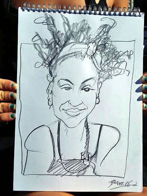 Event Chris Caricatures Caricaturist London