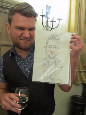 Event Chris Caricatures Caricaturist London