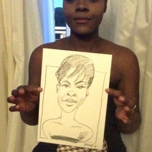 Chris Caricatures Caricaturist Review Wedding Surrey