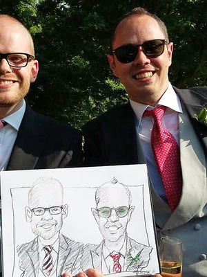 Event Chris Caricatures Caricaturist London