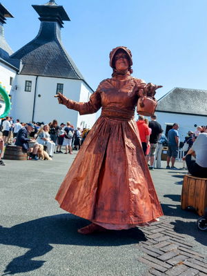 Event Magical Living Statues Street Performer Dunbar, East Lothian