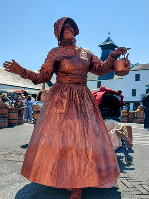 Event Magical Living Statues Street Performer Dunbar, East Lothian
