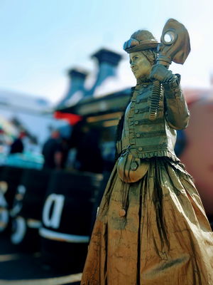 Event Magical Living Statues Street Performer Dunbar, East Lothian