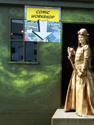 Event Magical Living Statues Street Performer Dunbar, East Lothian