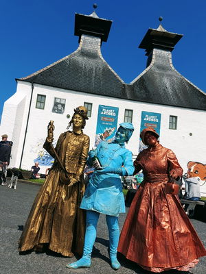 Event Magical Living Statues Street Performer Dunbar, East Lothian