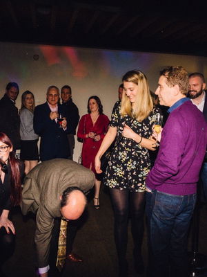 Event Secret Servers Singing Waiter Warwickshire