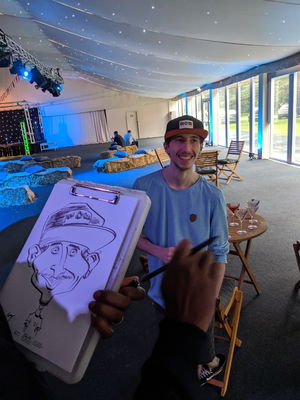 Event Draw A Crowd Caricatures Caricaturist London