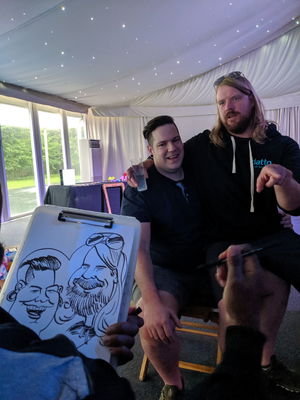Event Draw A Crowd Caricatures Caricaturist London