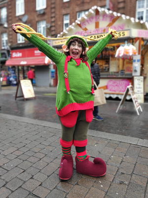 Event The Knitted Elves Christmas Walkabout Act London