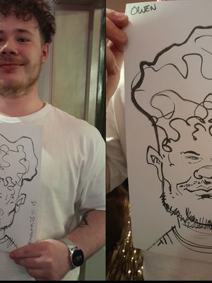 Event John Spencer Caricaturist Lancashire