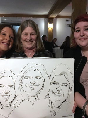 Event Pauls Caricatures Caricaturist Kent