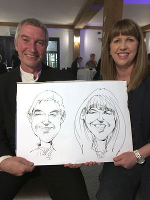 Event Pauls Caricatures Caricaturist Kent