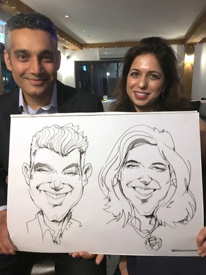 Event Pauls Caricatures Caricaturist Kent