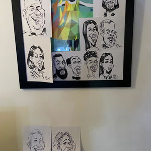 Will The Caricaturist Caricaturist Private Party Dorset