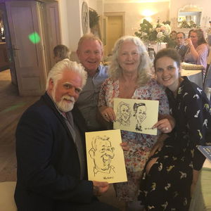 Will The Caricaturist Caricaturist Wedding Somerset