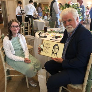 Will The Caricaturist Caricaturist Wedding Somerset