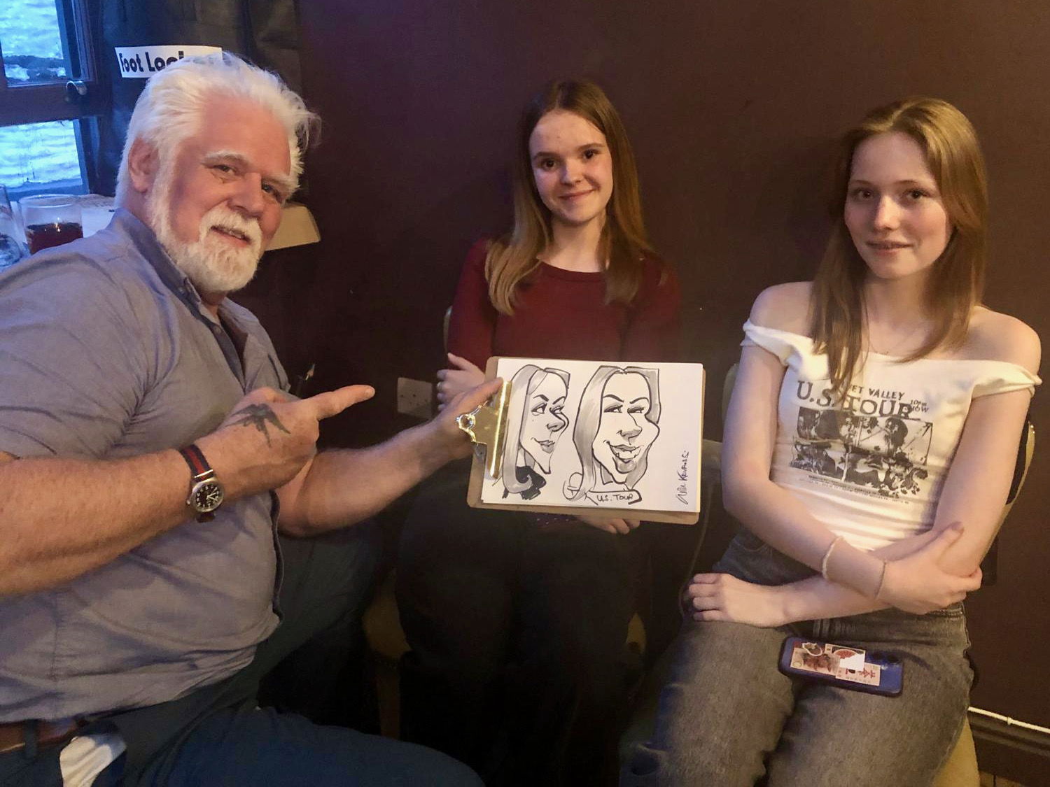 Will The Caricaturist Caricaturist Review Private Party Somerset