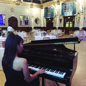 Adam T booked Kiara for  their wedding in London Kiara Pianist Review Wedding London