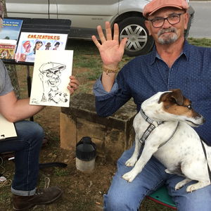 Will The Caricaturist Caricaturist Private Party Wiltshire