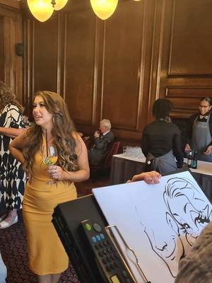 Event Adam Crazy Caricatures Caricaturist Warrington, Cheshire