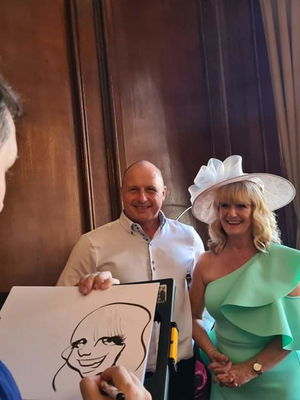 Event Adam Crazy Caricatures Caricaturist Warrington, Cheshire