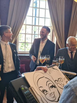 Event Adam Crazy Caricatures Caricaturist Warrington, Cheshire