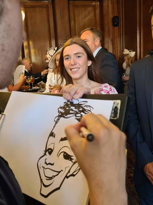 Event Adam Crazy Caricatures Caricaturist Warrington, Cheshire