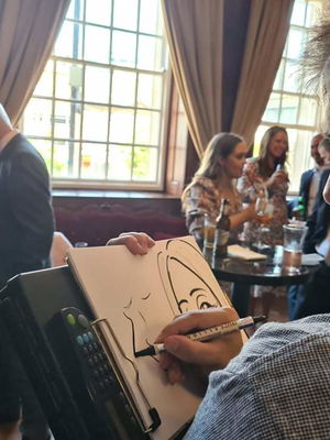 Event Adam Crazy Caricatures Caricaturist Warrington, Cheshire