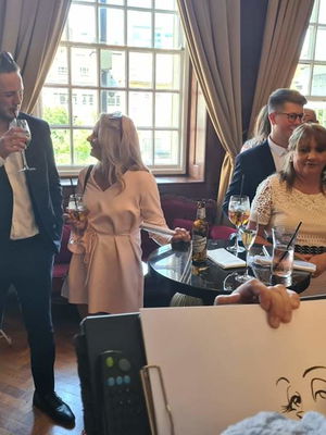 Event Adam Crazy Caricatures Caricaturist Warrington, Cheshire