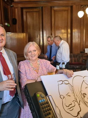 Event Adam Crazy Caricatures Caricaturist Warrington, Cheshire