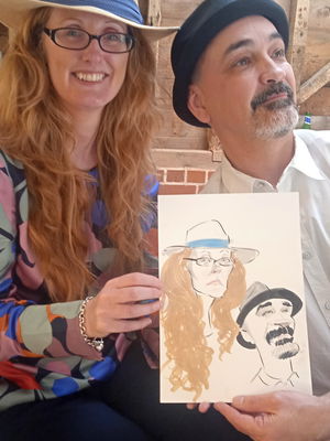 Event Mark Reeve Caricaturist London