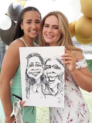 Event Doodle Me 2 Caricaturist West Lothian