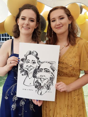 Event Doodle Me 2 Caricaturist West Lothian